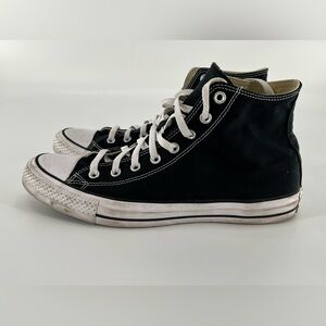 Men’s Converse All Star Chucks Black High Top 12